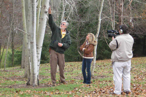 Filming an InLife episode for WSEC Public Television