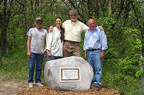 The Gudgel Oak plaque