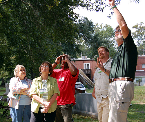 Guy  Sternberg conducted a workshop class for the National Center for Preservation Technology